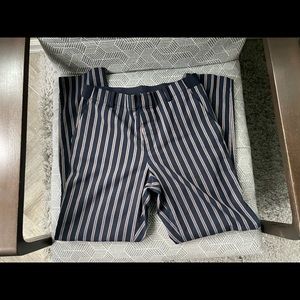 Uniqlo Navy Striped Pants